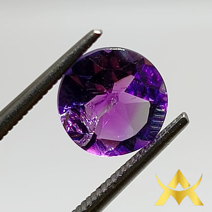 Amethyst 1.63 ct. Transparent, IF Clarity and Not Enhanced with Excellent Cut Grade