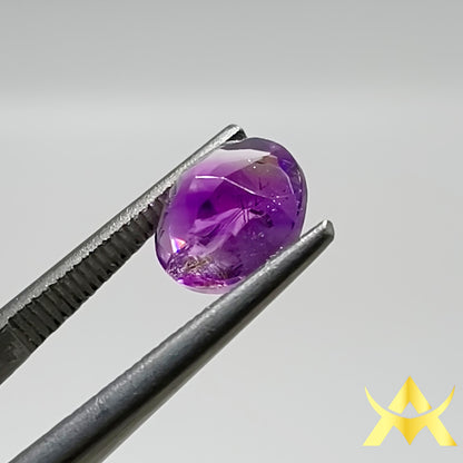 Amethyst 1.63 ct. Transparent, IF Clarity and Not Enhanced with Excellent Cut Grade