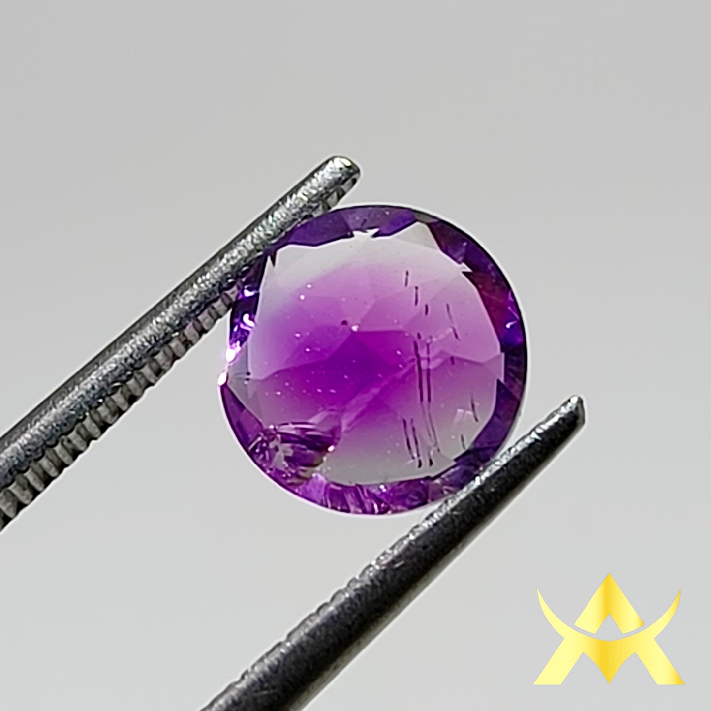 Amethyst 1.63 ct. Transparent, IF Clarity and Not Enhanced with Excellent Cut Grade