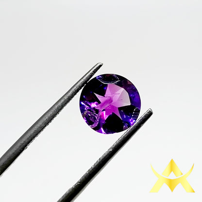 Amethyst 1.63 ct. Transparent, IF Clarity and Not Enhanced with Excellent Cut Grade