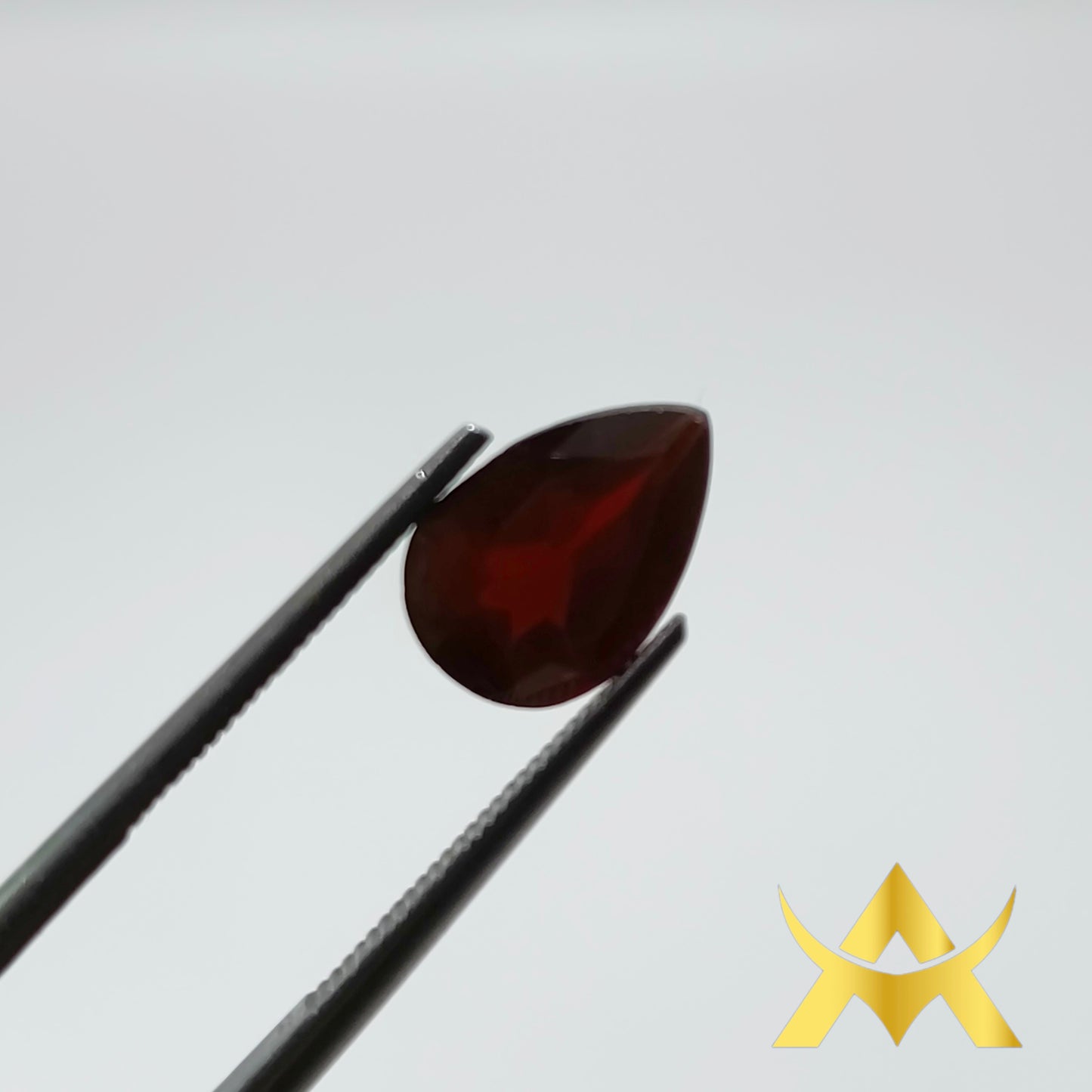 Natural Garnet 2.25 ct. Pear Cut, IF Clarity with Excellent Cut Grade