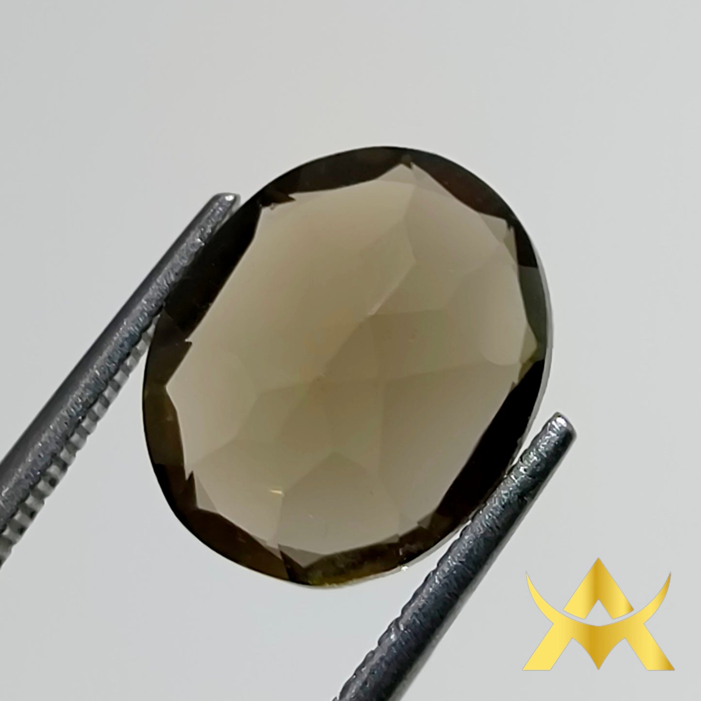 Smoky Topaz 4.02 ct. Transparent and not enhanced with IF Clarity and Excellent Cut Grade