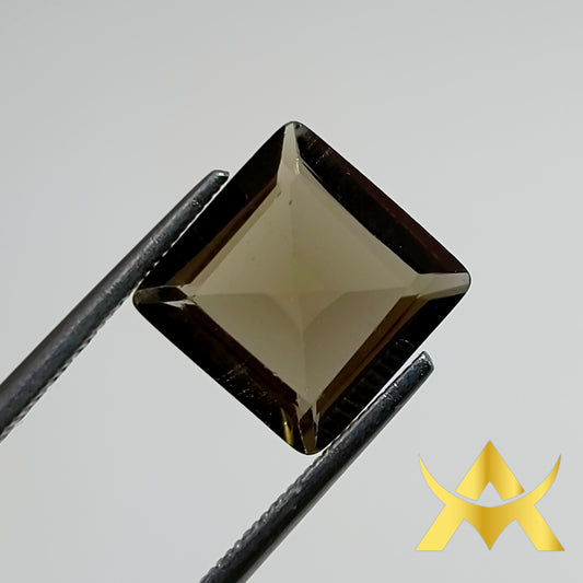 Smoky Topaz 3.46 ct. Transparent with IF Clarity and Excellent Cut Grade