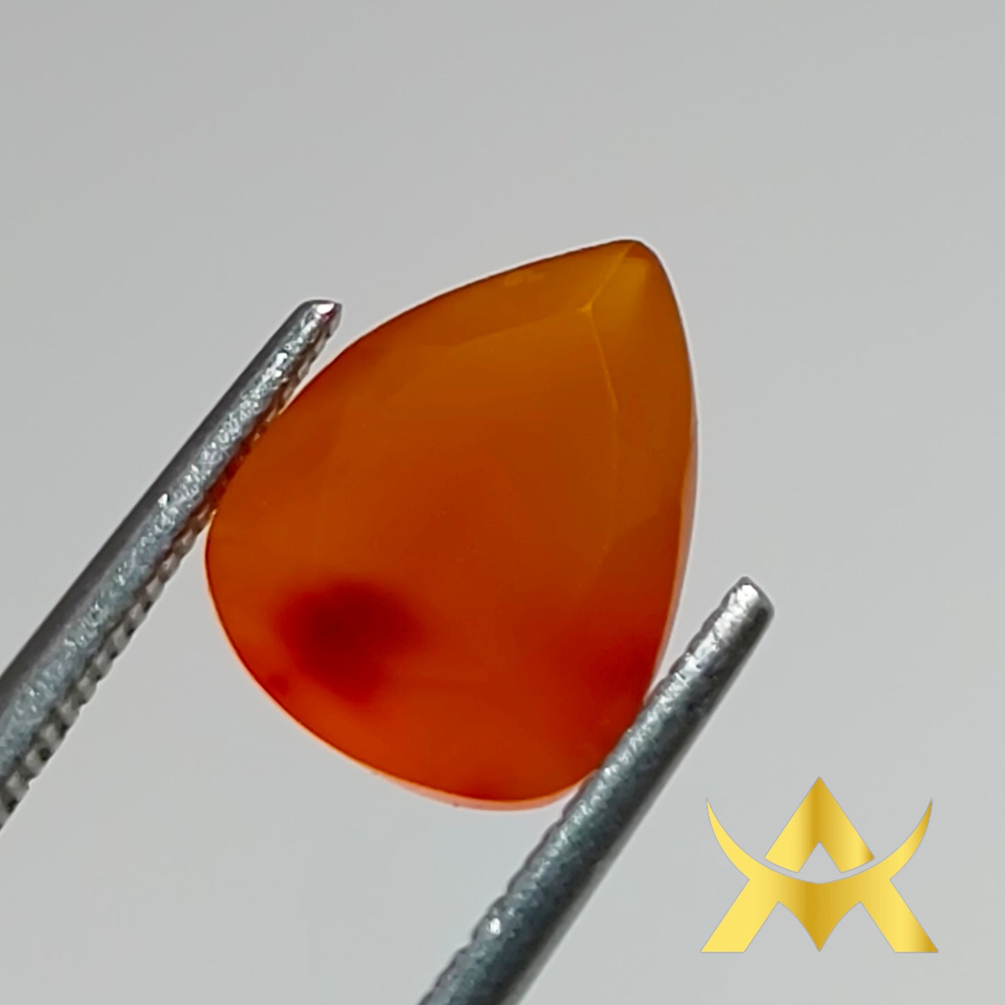 Carnelian 2.26 ct. Translucent, SI Clarity, Not Enhanced with Very Good Cut Grade