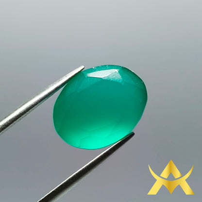 Green Onyx 4.83 ct. Translucent, Not Enhanced, SI Clarity