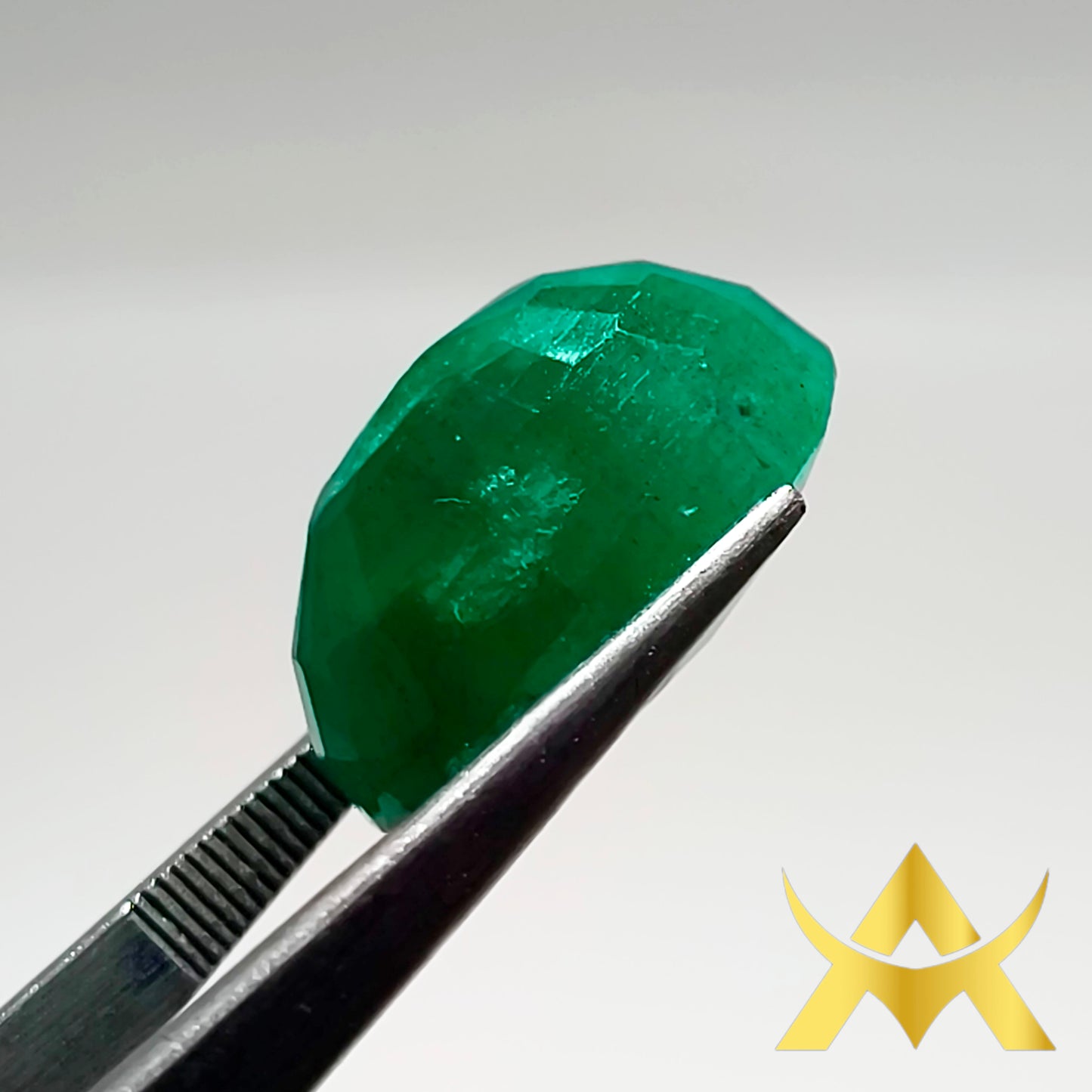 Natural Emerald 15.95 ct. Not Enhanced and Opaque Clarity