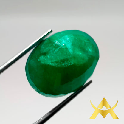 Natural Emerald 15.95 ct. Not Enhanced and Opaque Clarity