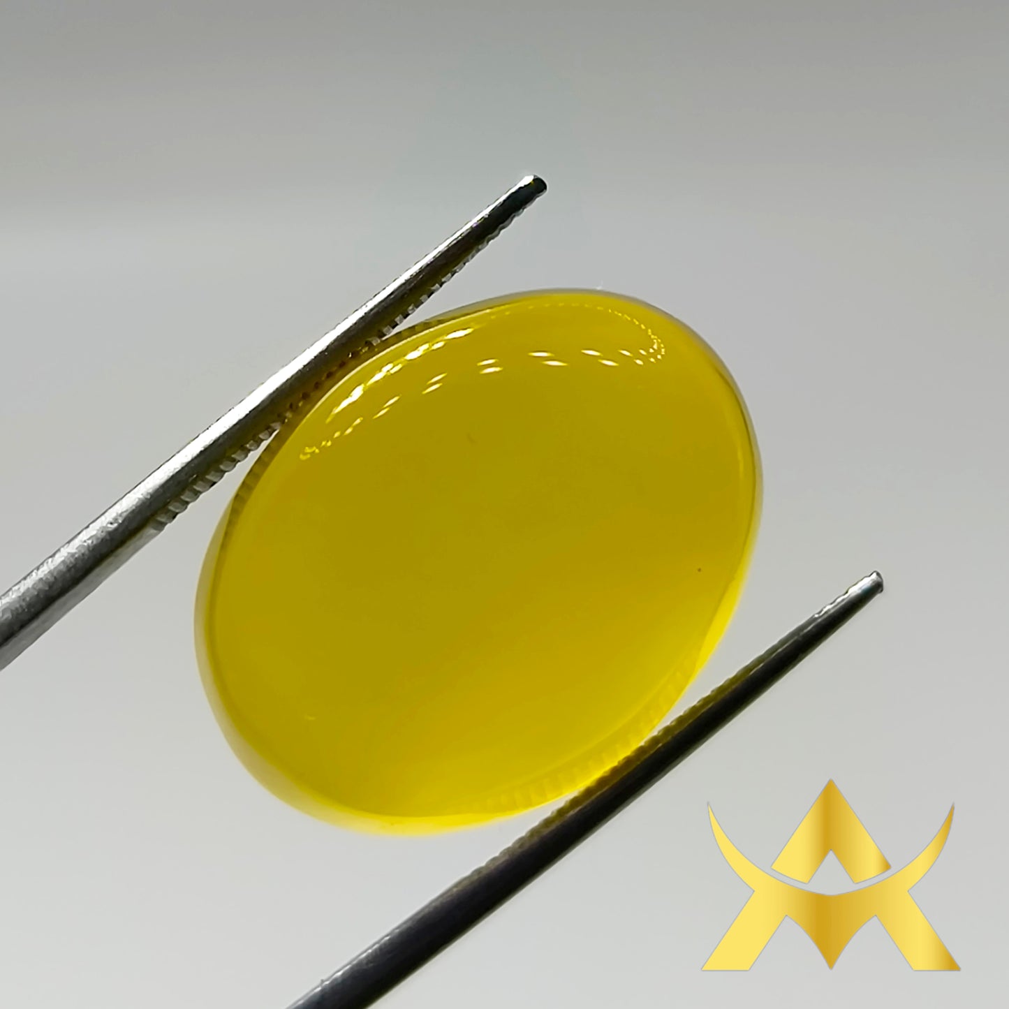 Yellow Agate 15.64 ct. Translucent, Not Enhanced with Excellent cut Grade