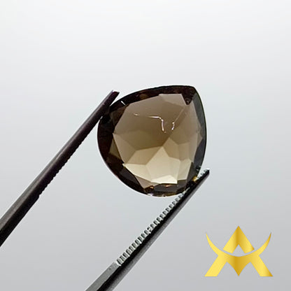 Smoky Topaz 5.81 ct. Transparent and Not Enhanced with IF Clarity and Excellent Cut Grade