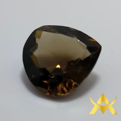 Smoky Topaz 5.81 ct. Transparent and Not Enhanced with IF Clarity and Excellent Cut Grade