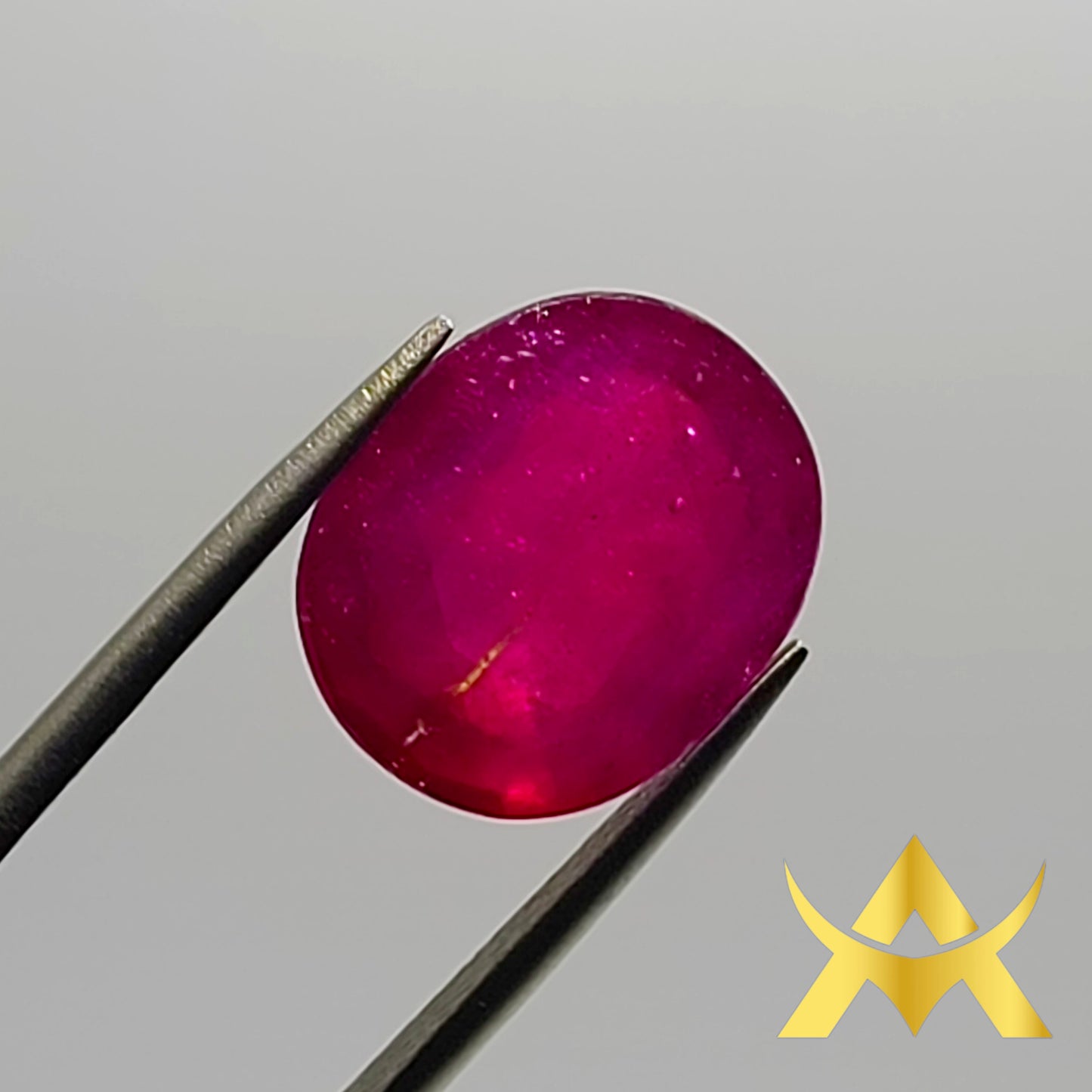 Ruby 7.11 ct. Transparent, SI Clarity with Excellent Cut Grade