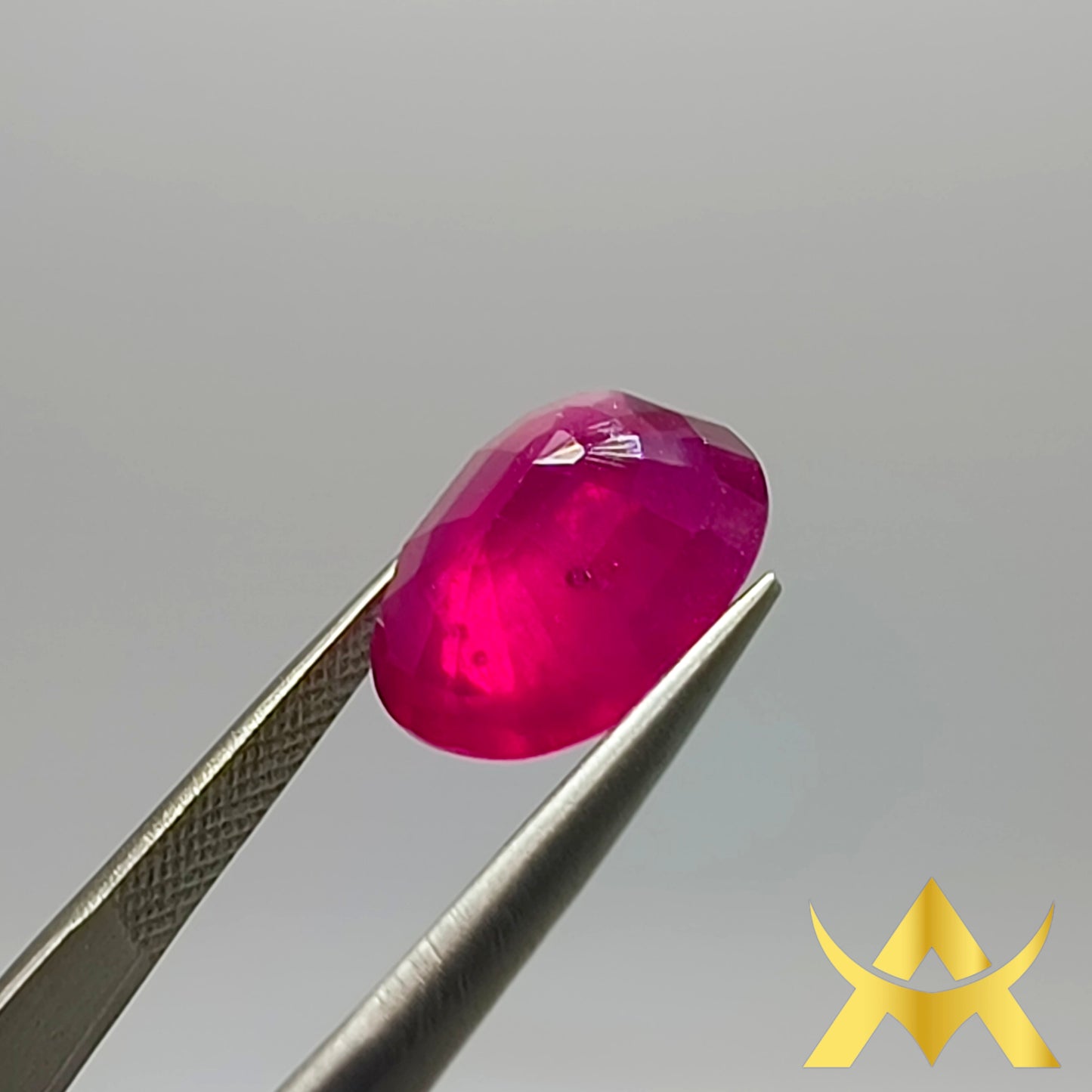 Ruby 7.11 ct. Transparent, SI Clarity with Excellent Cut Grade