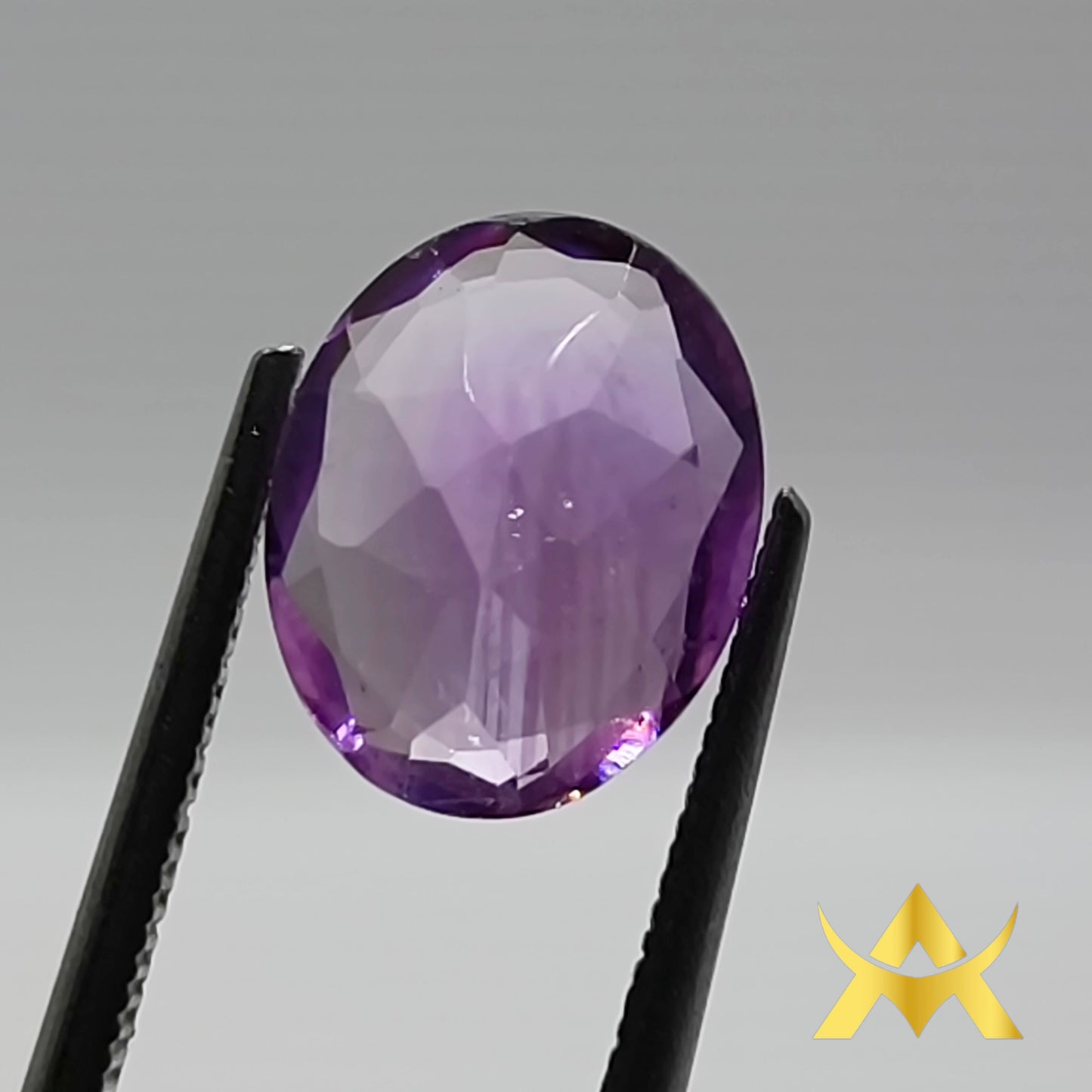 Amethyst 2.45 ct. Not Enhanced, Transparent Transparency with IF Clarity and Wonderful Purple Color