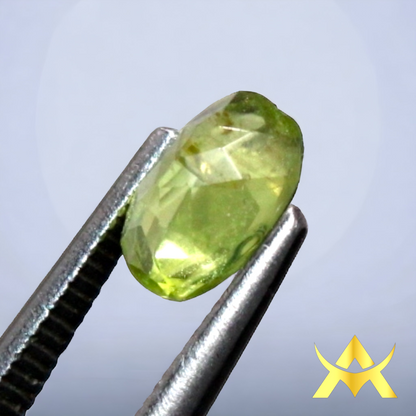 Natural Peridot 0.86 ct. Not Enhanced, Eye Clean, perfect for Unique Juwellery