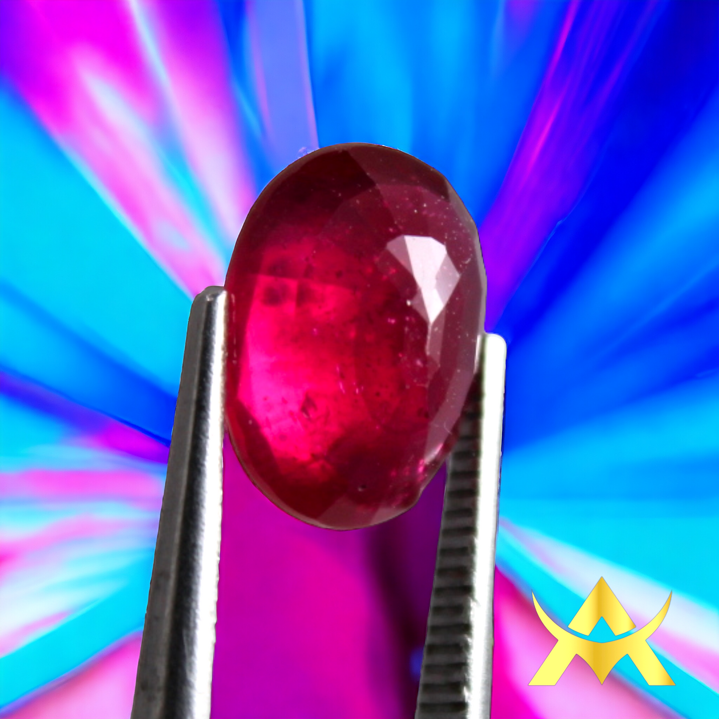 Natural Ruby 3.28 ct. Transparent, VS1 Clarity, enhanced and perfect for your Juwellery