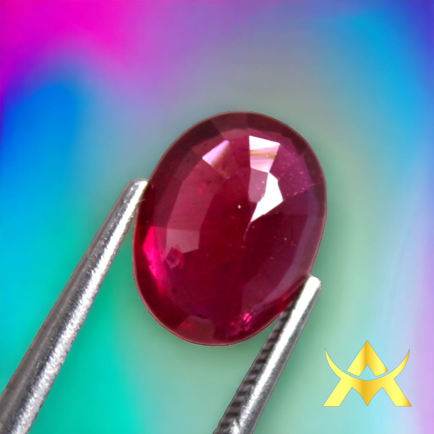 Natural Ruby 3.28 ct. Transparent, VS1 Clarity, enhanced and perfect for your Juwellery