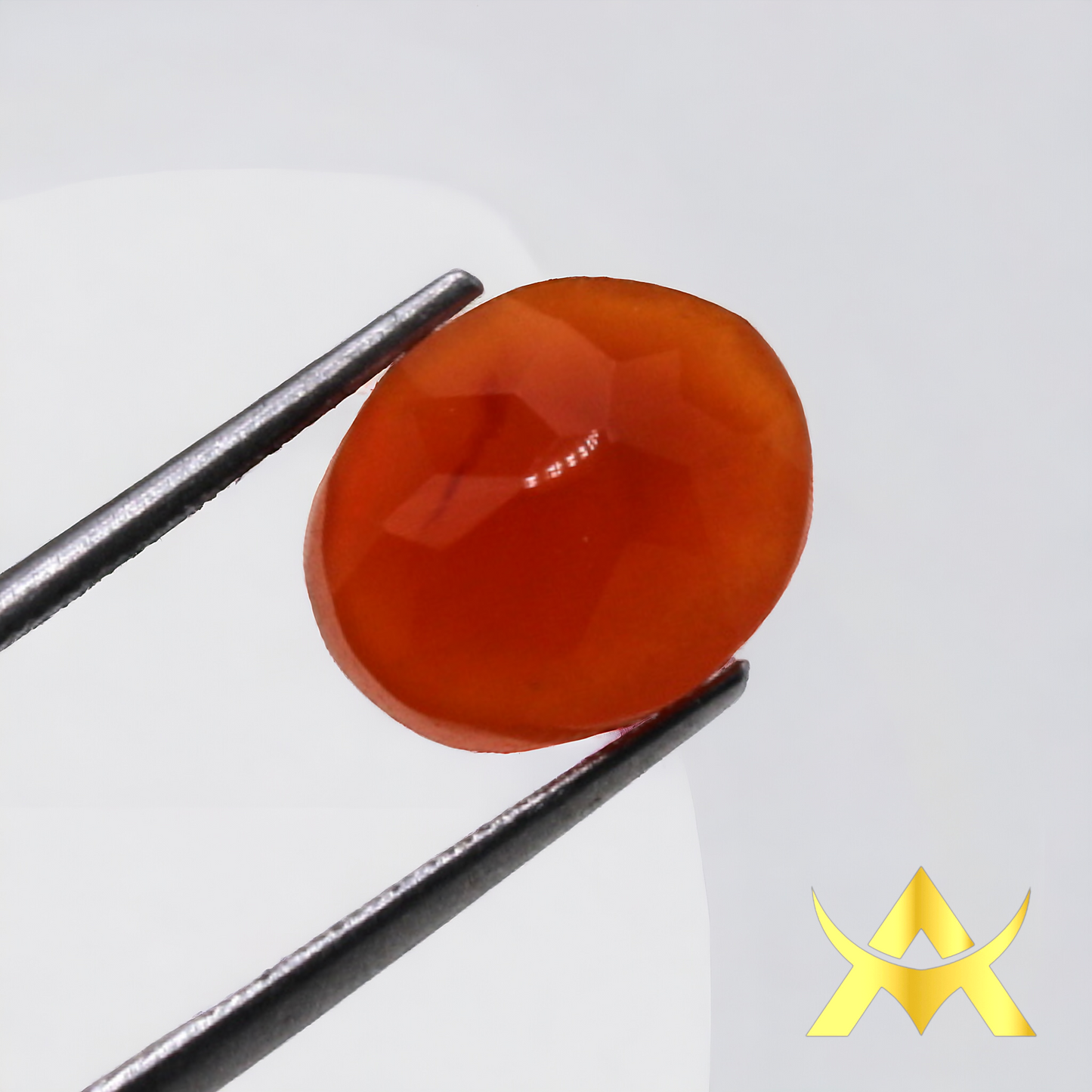 Carnelian, Unheated and Untreated, Transparent and SI Clarity