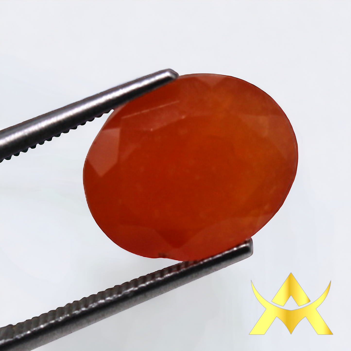 Carnelian, Unheated and Untreated, Transparent and SI Clarity