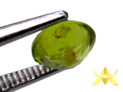 Peridot, Unheated and Untreated, VS Quality and Round facetted