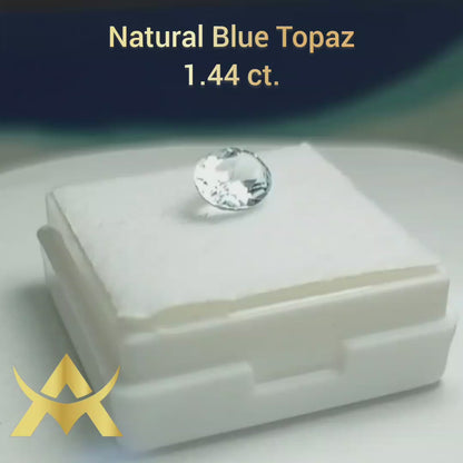 Natural Blue Topaz, Transparent, Not Enhanced, Eye Clean and AA+ Quality