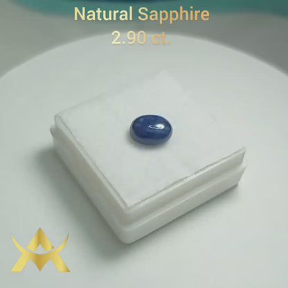 Natural Sapphire 2.90 ct. Translucent from Mozambique perfect for Juwellery like Ring and Pendant