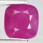 Natural Sapphire 2.18 ct. Unique Deep Pink Purple Color, Not enhanced, with Certificate